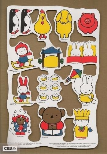 Dick Bruna nijntje en de dieren poezieplaatjes (varken), Verzenden