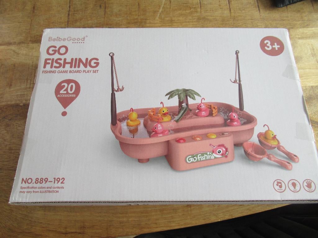 NIEUW Go Fishing game Vis spel met eendjes + muziek + licht, Kinderen en Baby's, Ophalen of Verzenden, Nieuw, Met licht