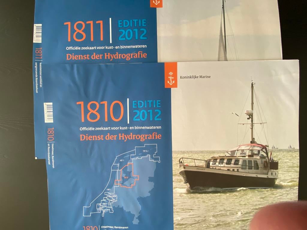 Zeekaart voor kust- en binnenwateren, Watersport en Boten, Ophalen of Verzenden, Gebruikt