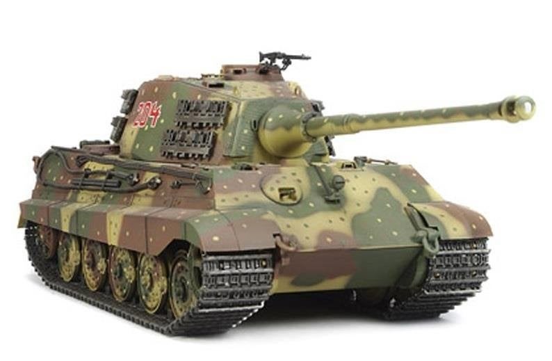 RC tank Tamiya 56018 bouwpakket German Kingtiger Full Option, Ophalen of Verzenden, Nieuw