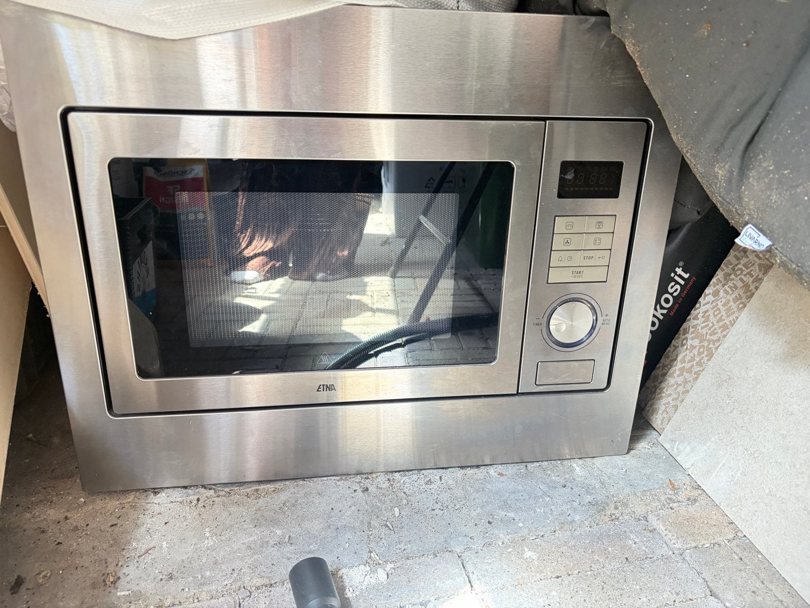 Inbouw combi oven etna, Ophalen