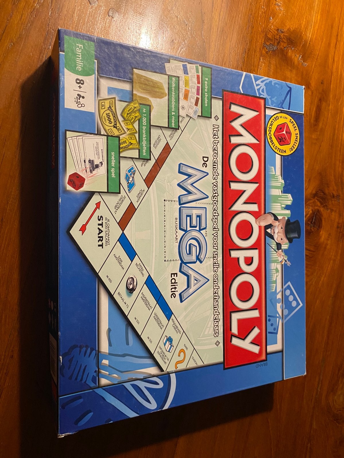 Monopoly mega, De Mol en Spinparty, Ophalen of Verzenden, Zo goed als nieuw