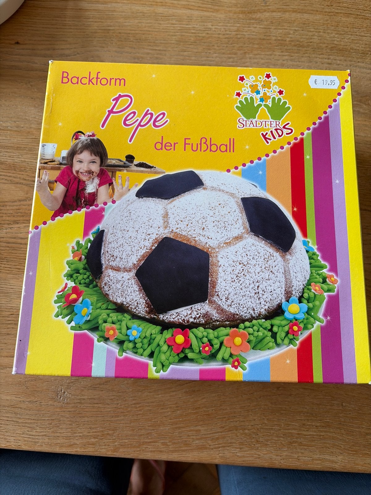 Bakvorm Voetbal Städter Kids 25 cm nieuw, Overige typen, Nieuw, Ophalen of Verzenden, Metaal