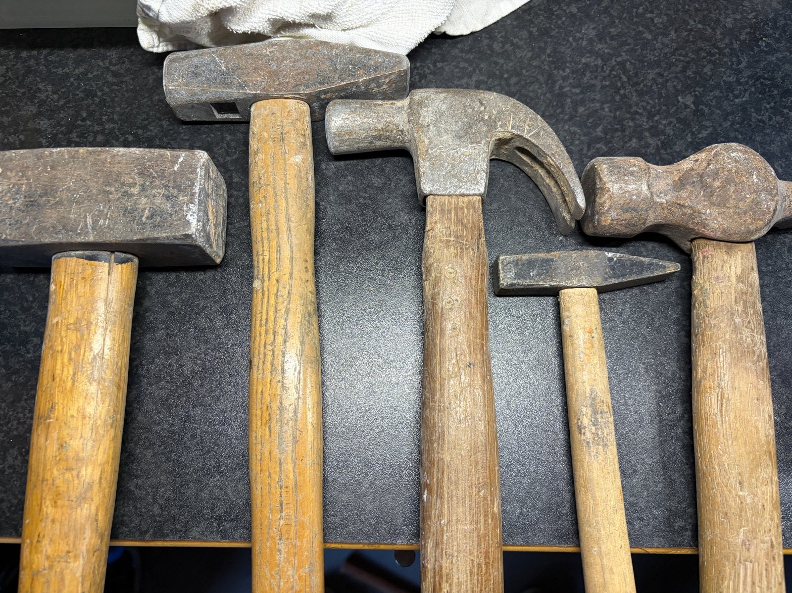 Diverse hamers - set van 5 stuks, Doe-het-zelf en Verbouw, Ophalen of Verzenden, Gebruikt, Hamer