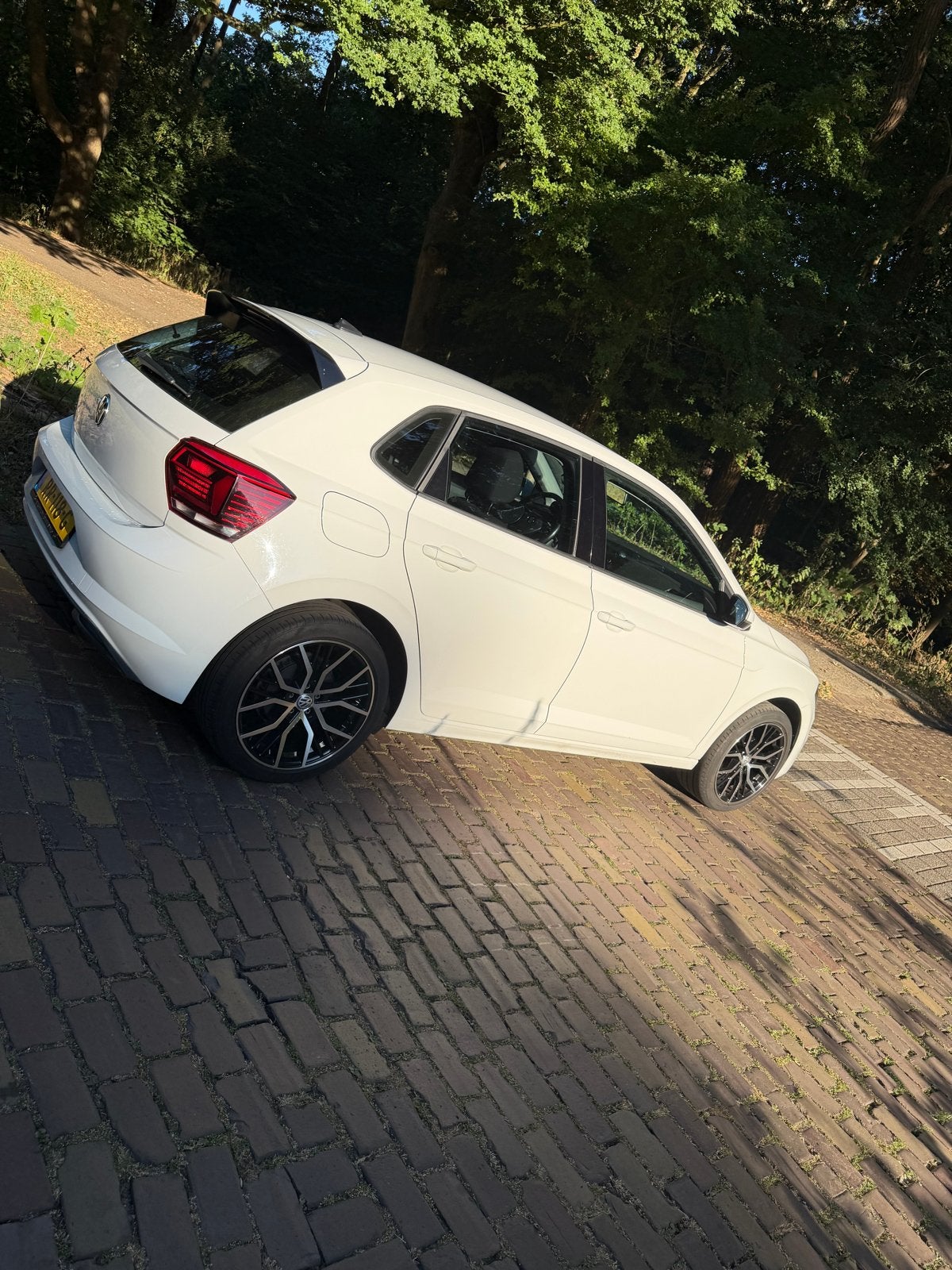 Volkswagen Polo 1.0 TSI 70KW 5D BMT Dsg-7 2018 Wit, Voorwielaandrijving, 40 €/maand, Origineel Nederlands, Handgeschakeld