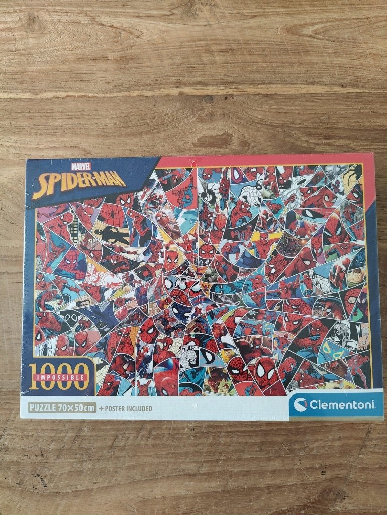 Te Koop Spider-Man Puzzel - 1000 stukjes, Ophalen, 500 t/m 1500 stukjes, Nieuw, Legpuzzel