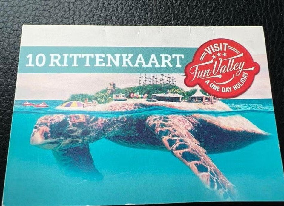 Funvalley & Ballorig kaart Maastricht, Drie personen of meer, Ticket of Toegangskaart