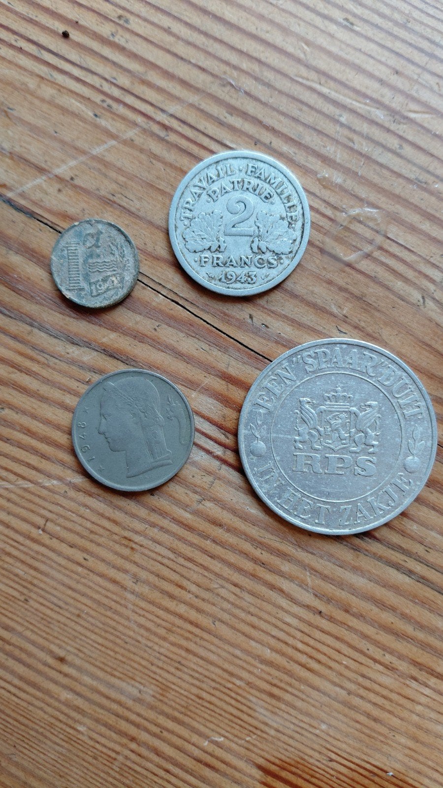 Diverse oude munten: Nederland, België, Frankrijk, Ophalen of Verzenden, Koningin Wilhelmina, Overige waardes, Setje