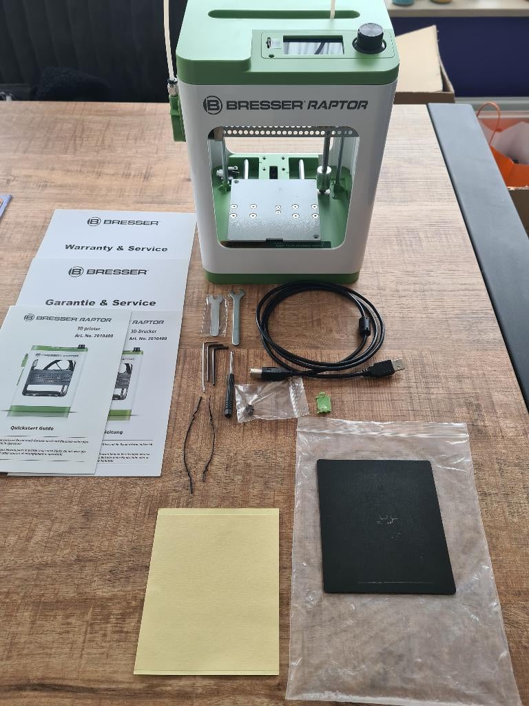 Goed werkende bressor raptor 3d printer, Ophalen, Gebruikt, Bresser, Filament