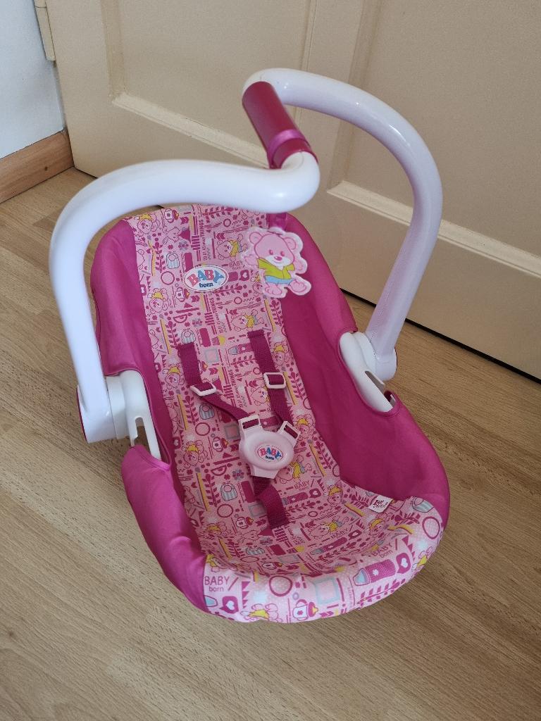 Baby Born Maxi-Cosi / autostoeltje voor poppen, Ophalen, Zo goed als nieuw, Babypop