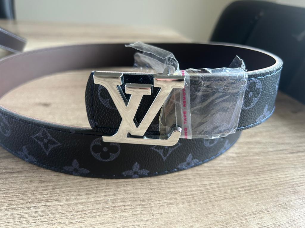 Louis Vuitton riem, Ophalen of Verzenden, Zwart