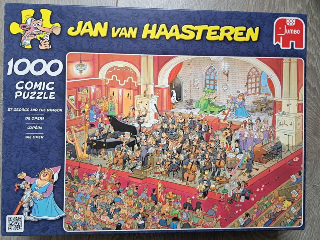 JAN VAN HAASTEREN.  DE OPERA, Ophalen of Verzenden, 500 t/m 1500 stukjes, Zo goed als nieuw