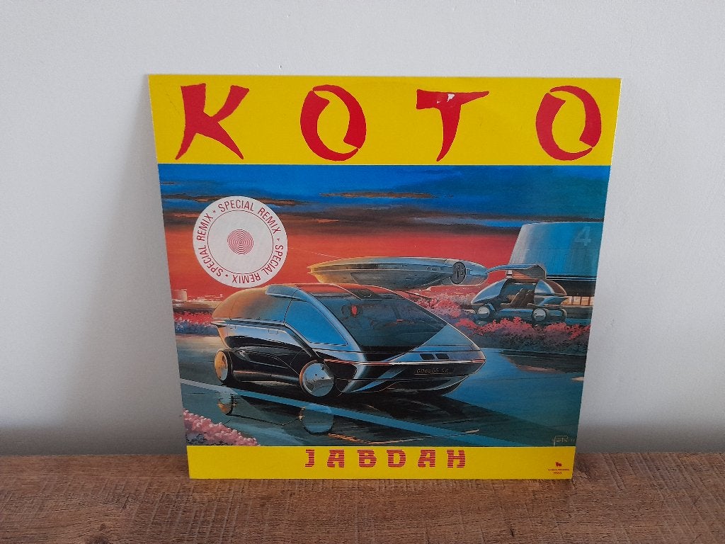 Koto - Jabdah (Special Remix) italo disco (12" ), Gebruikt, Dance en House, 12 inch, Overige typen