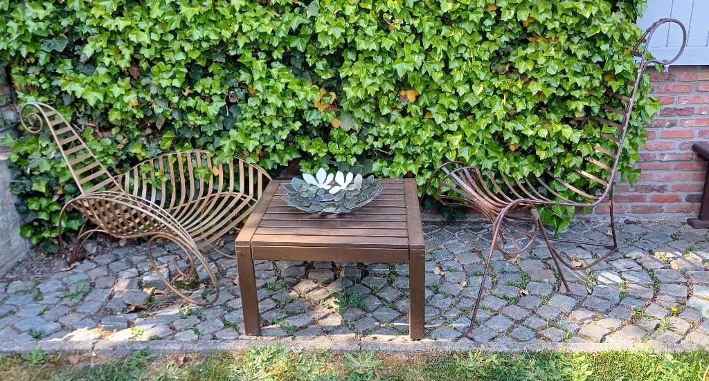 Copy Barok fauteuil naar André Dubreuil Spine chair, Huis en Inrichting, Fauteuils, Ophalen, 75 tot 100 cm, Zo goed als nieuw