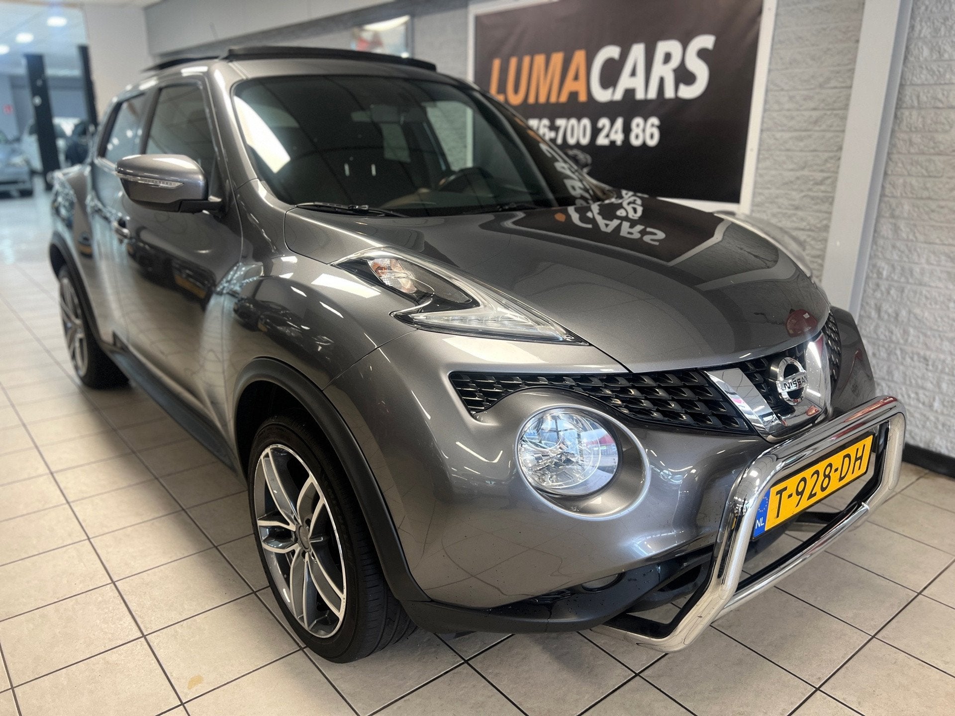 Nissan Juke 1.2 DIG-T S/S Tekna | Pano | Camera | Distri. VV, Auto's, Voorwielaandrijving, 116 pk, Leder, Bedrijf