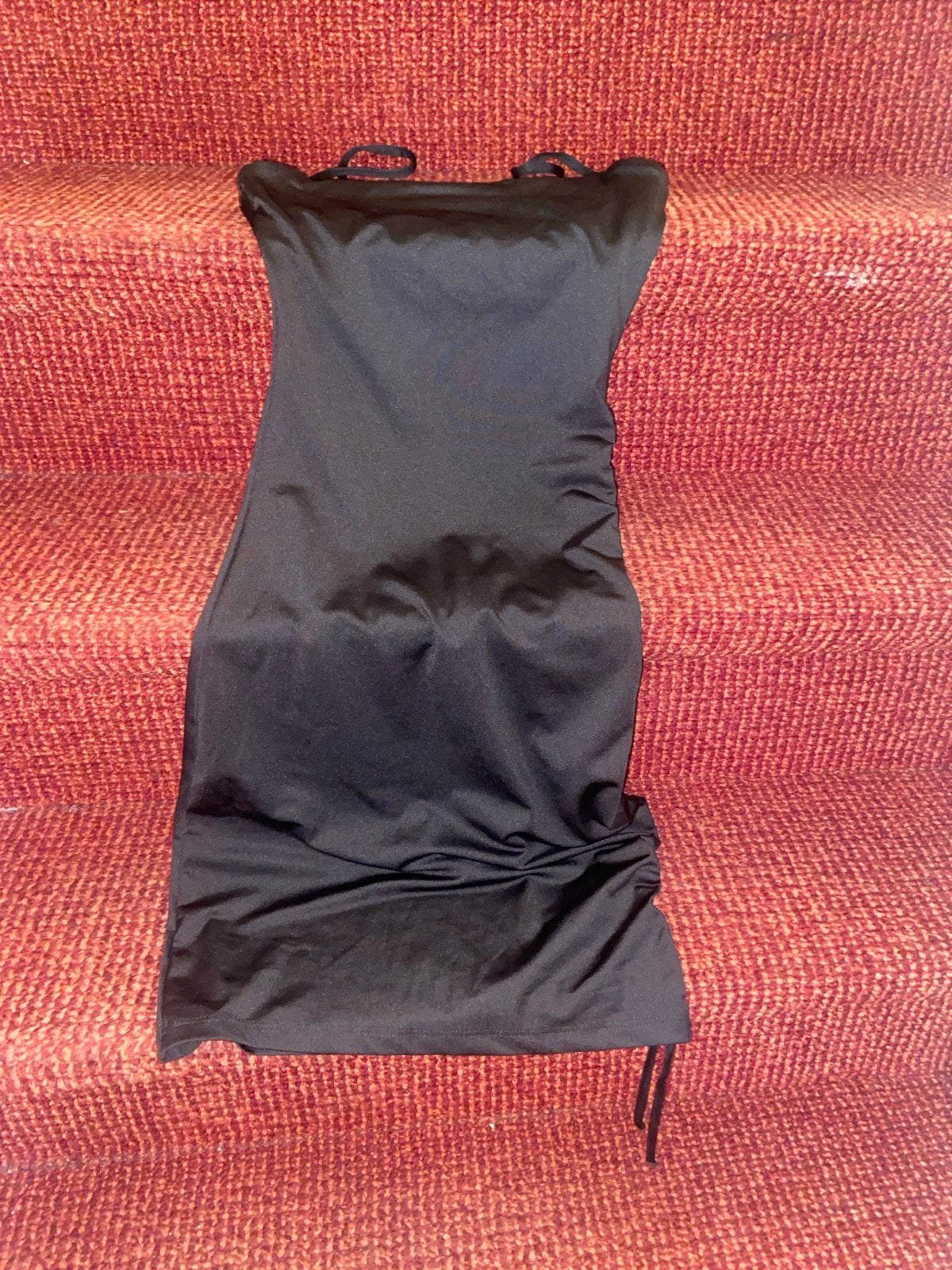 Zwart strapless jurkje H&M Divided XXS, Zwart, Ophalen of Verzenden, Zo goed als nieuw, Maat 34 (XS) of kleiner
