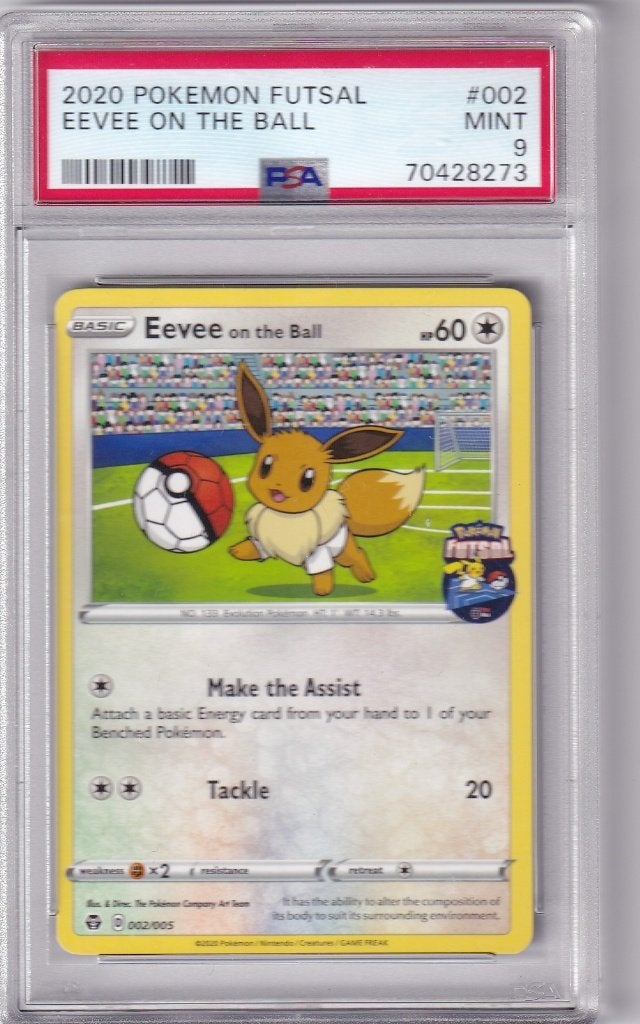 Eevee on the Ball (2/5) PSA 9, Verzenden, Nieuw, Losse kaart