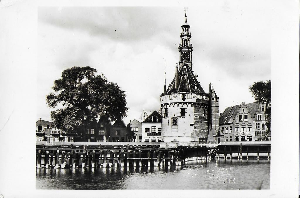 Hoorn stad aan de zuiderzee oude ansichtkaart ( 6454), Verzenden, 1960 tot 1980, Gelopen