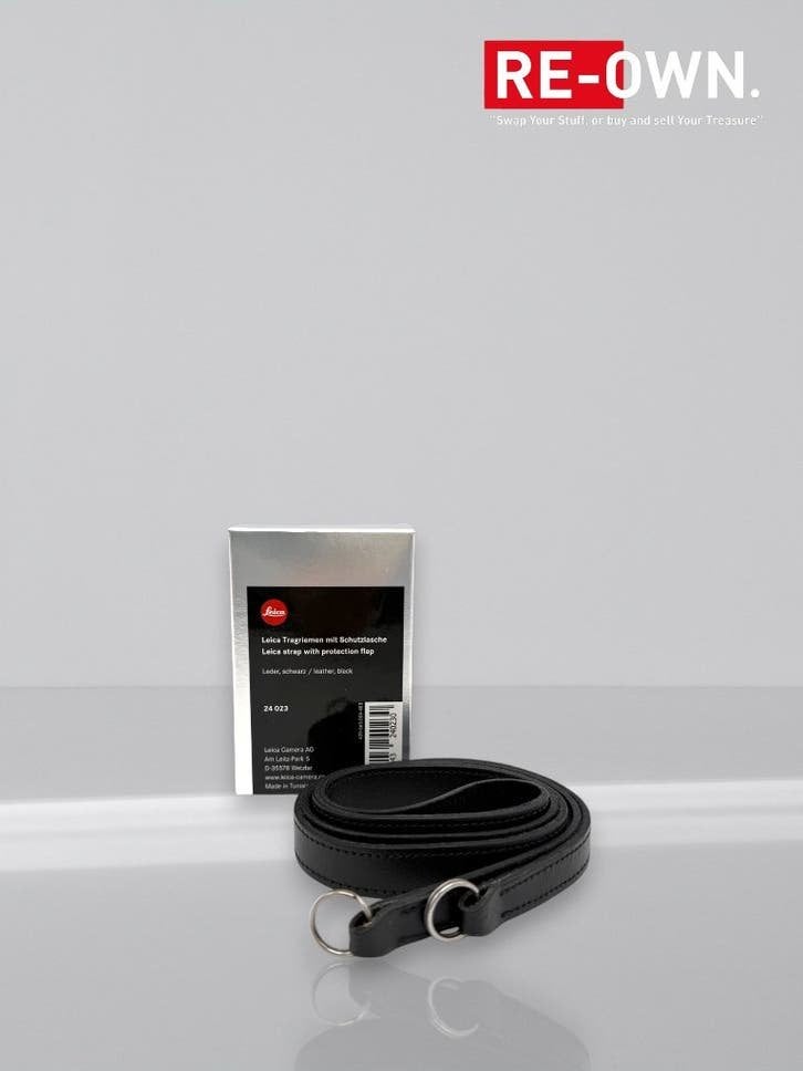 LEICA 24023 M10 CAMERA STRAP | DRAAGRIEM | NIEUWSTAAT | DOOS, ,, Ophalen of Verzenden, Zo goed als nieuw, Overige merken