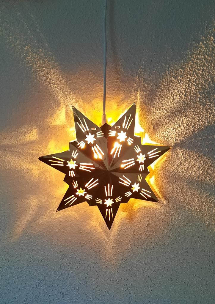 MESSING KERSTSTER ADVENTSSTER Ø 28 van Merk: KONSTSMIDE, Diversen, Kerst, Ophalen of Verzenden