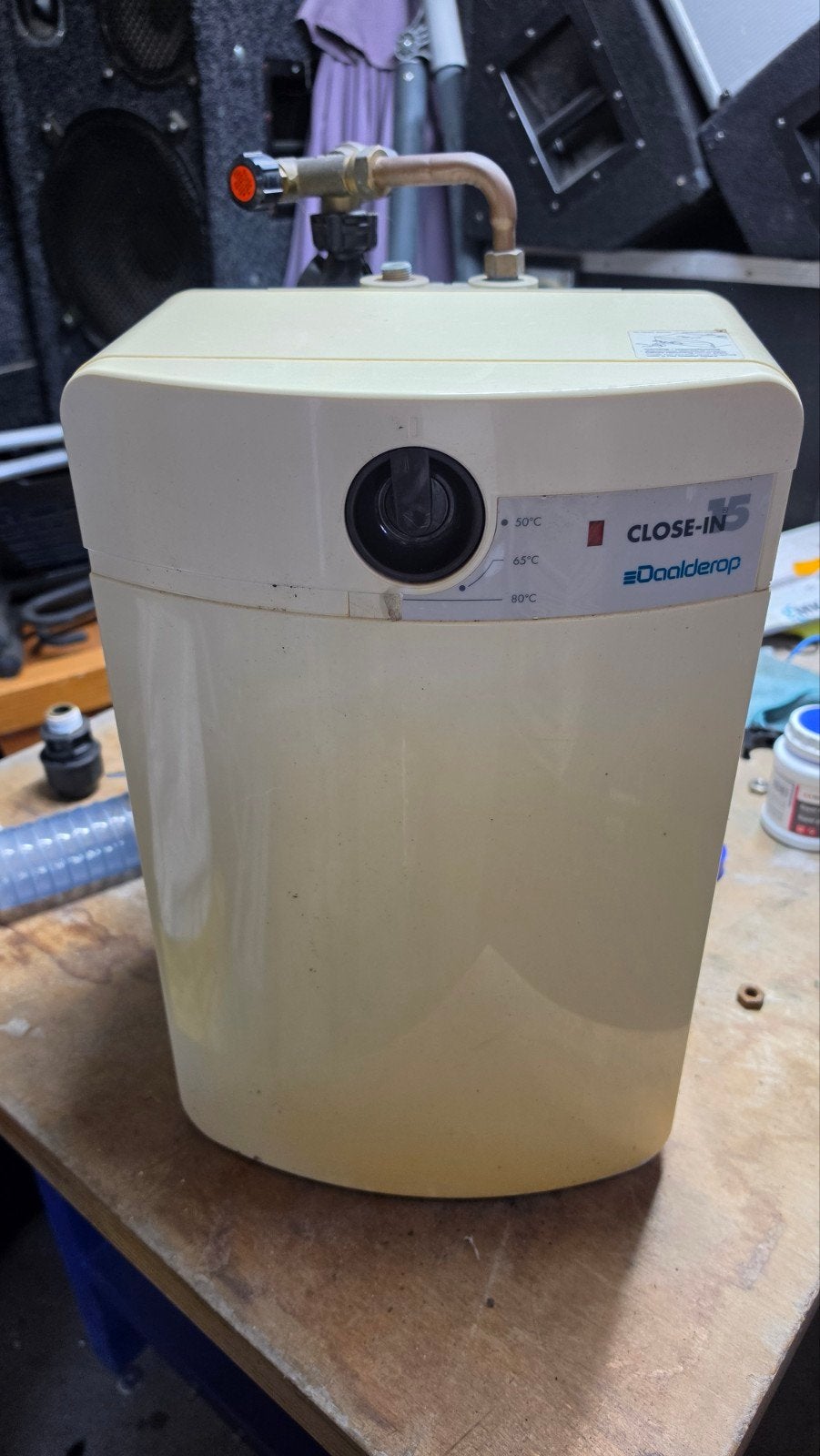 Daalderop Close-in 15 liter boiler - Gebruikt, Doe-het-zelf en Verbouw, Ophalen, Gebruikt, Boiler, Minder dan 20 liter