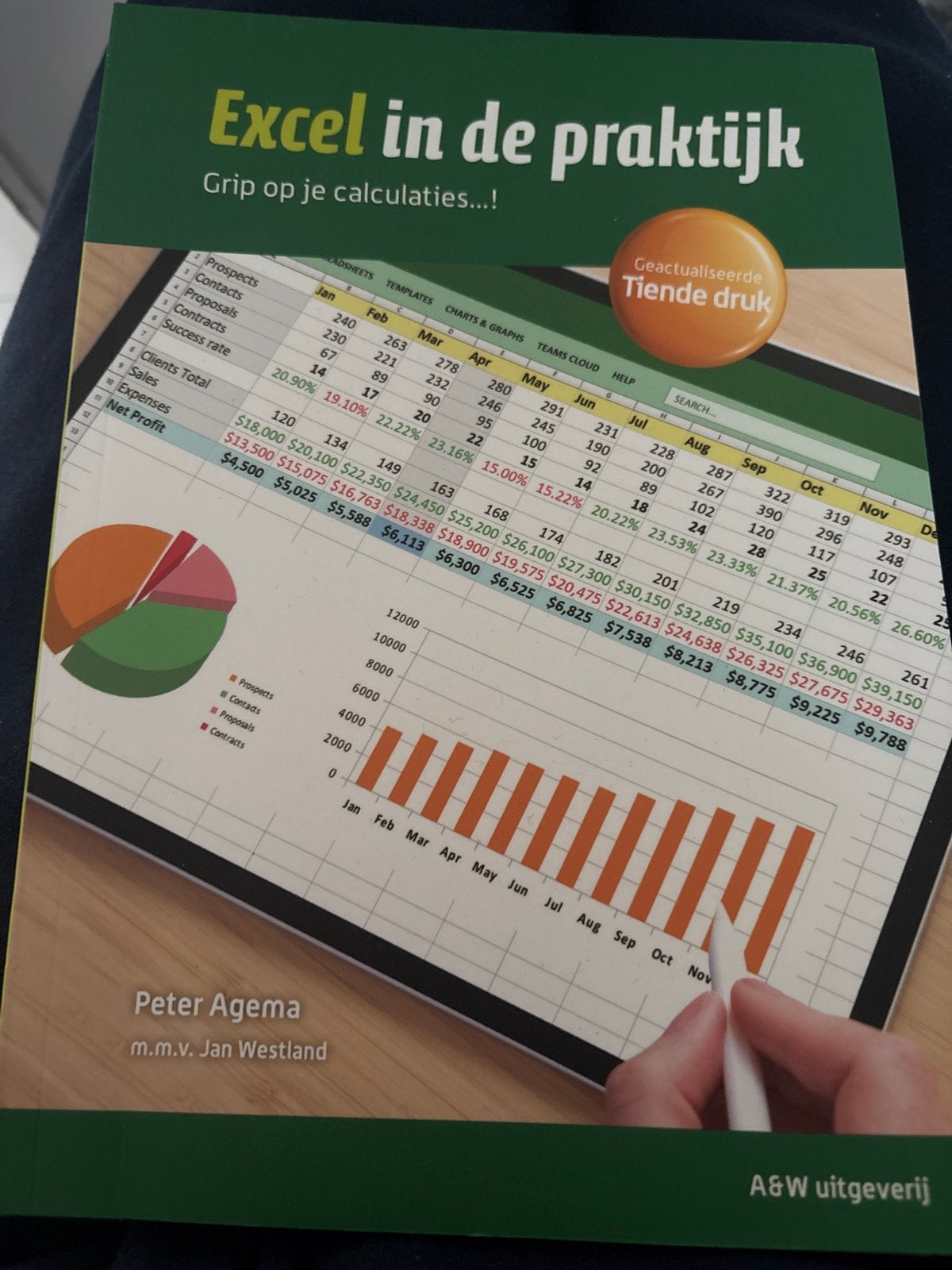 Excel in de praktijk - Peter Agema (Tiende druk), Ophalen of Verzenden, Beta, Nieuw, HBO