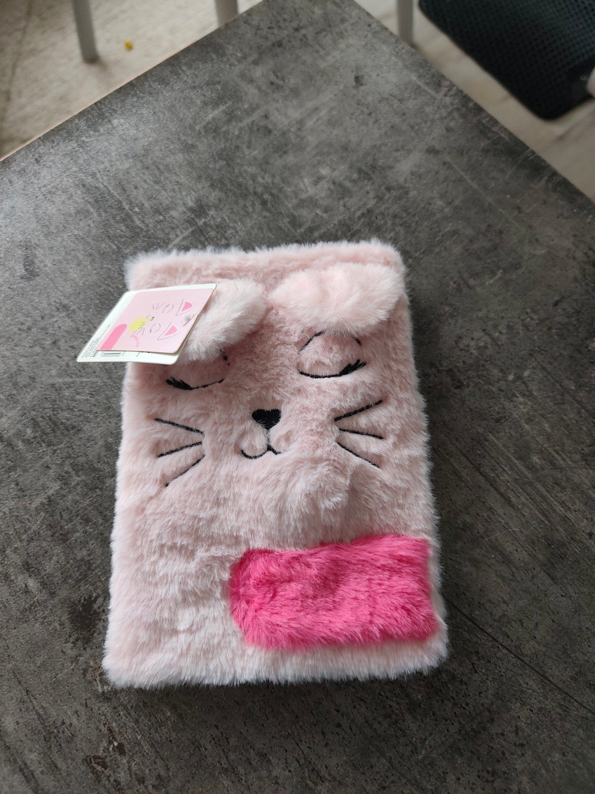 A5 plush notebook, Diversen, Ophalen of Verzenden, Nieuw, A5