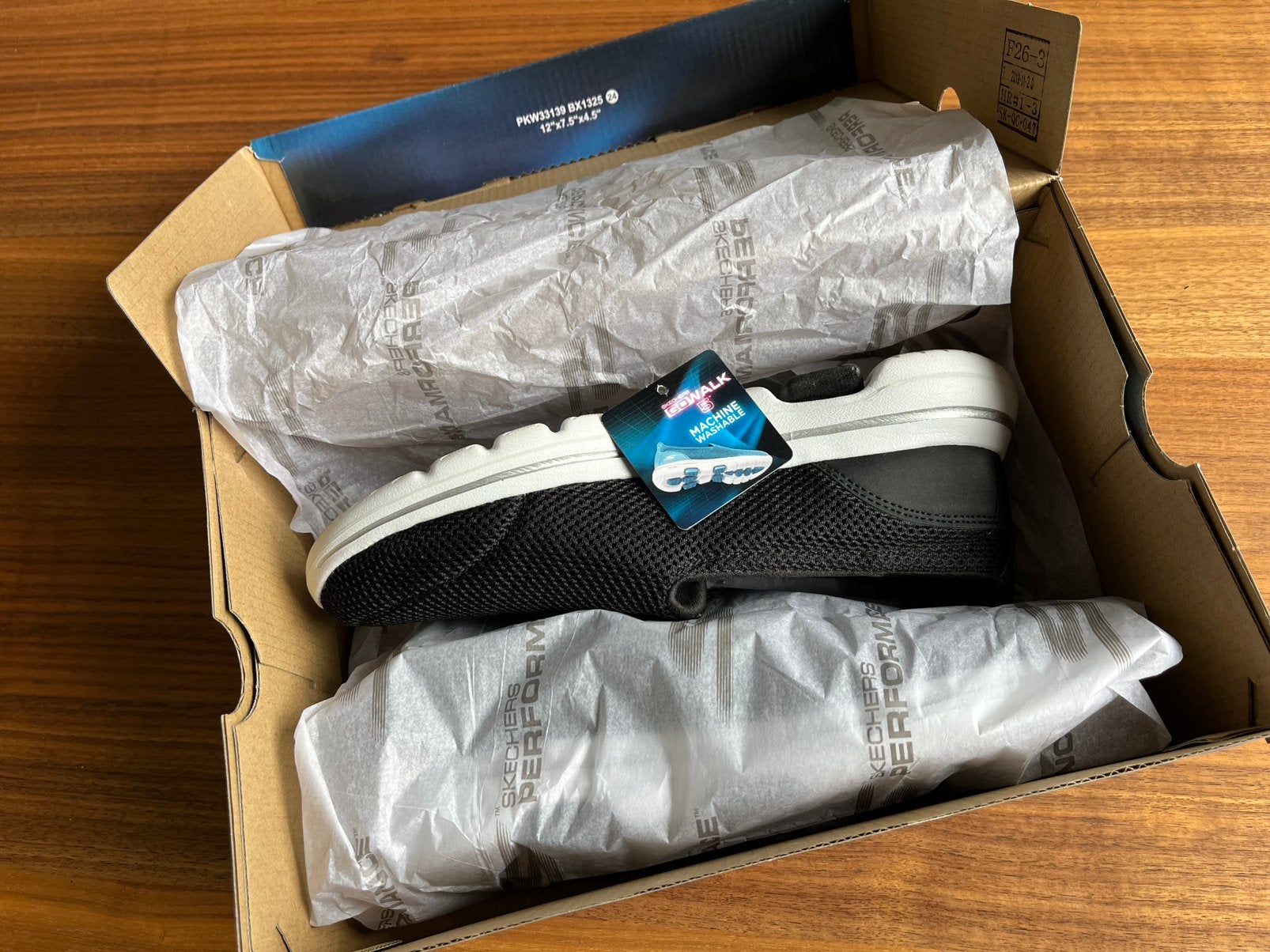 Sketchers Gowalk, Zwart, Ophalen of Verzenden, Sneakers of Gympen, Zo goed als nieuw