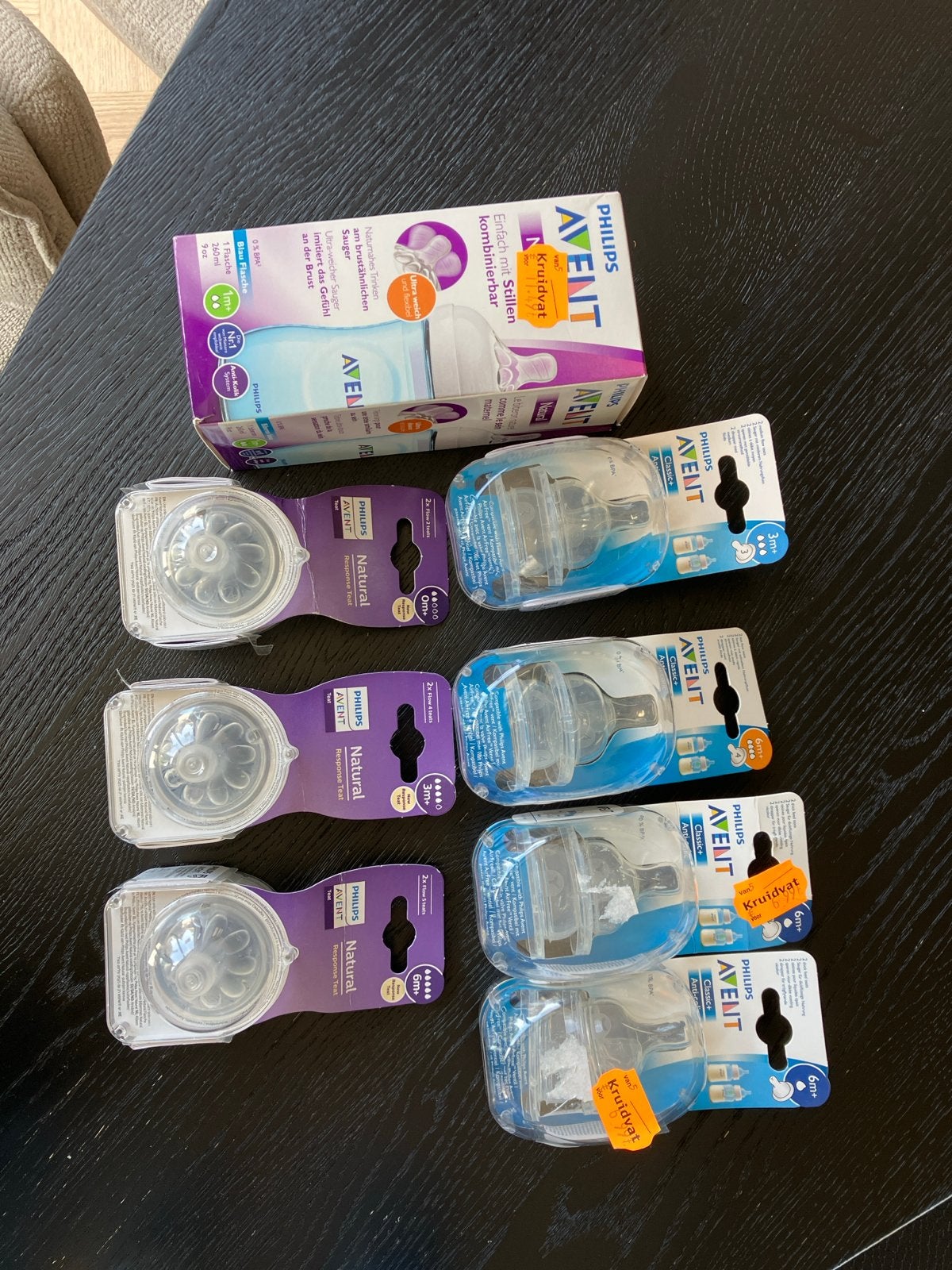 Philips Avent Babyfles en Spenen Set - Nieuw, Ophalen of Verzenden, Nieuw