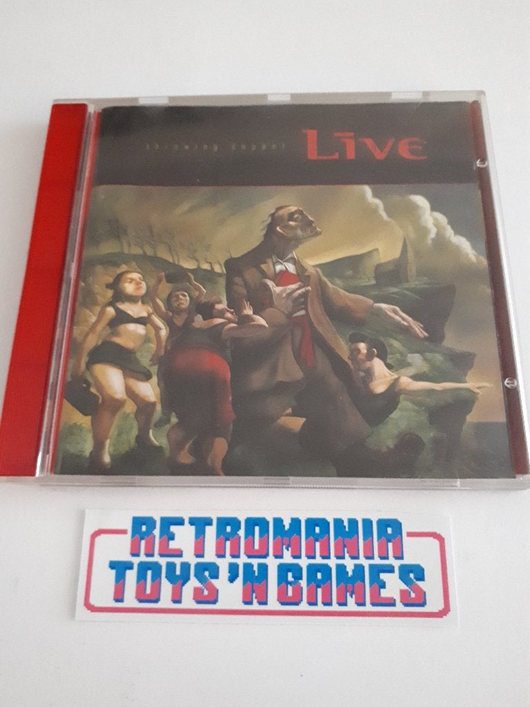 cd rock - live: throwing copper, Verzenden, Zo goed als nieuw, Poprock