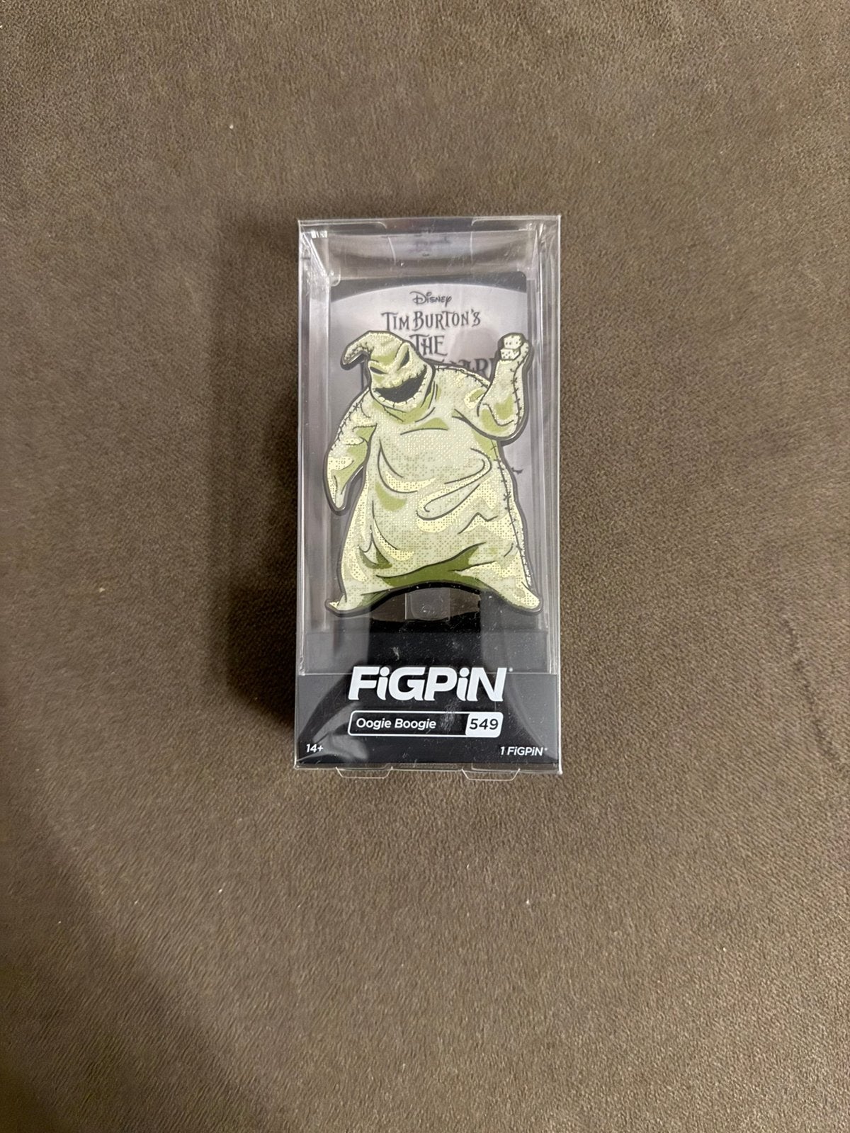Disney Figpin The Nigtmare before Christmas Oogie Boogie, Ophalen of Verzenden, Nieuw, Figuurtje, Speldje of Pin