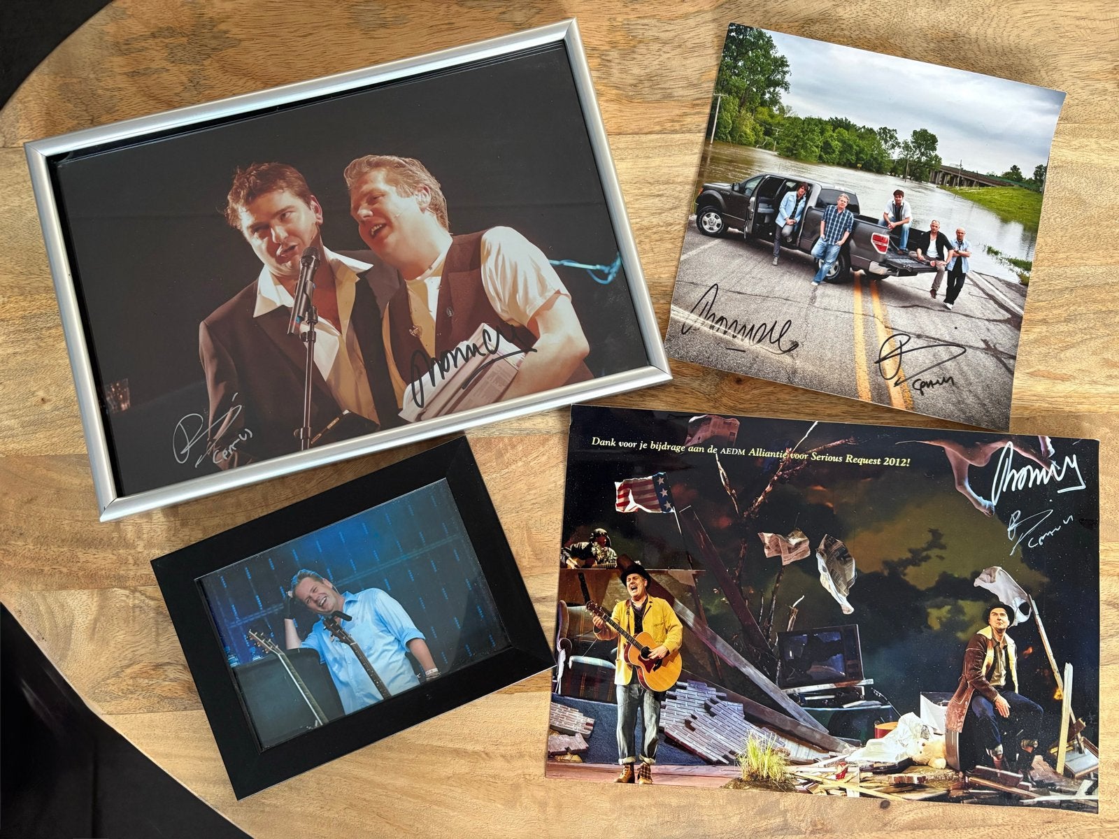 4 gesigneerde foto's van Acda en de Munnik, Ophalen of Verzenden, Gebruikt