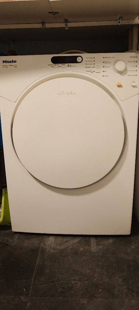 Miele Softronic luchtafvoerdroger T7734, Ophalen, 6 tot 8 kg, Gebruikt, Luchtafvoer