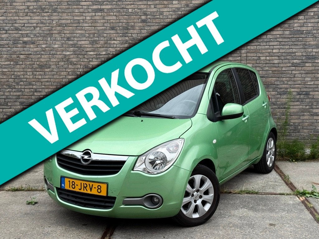 Opel Agila 1.0 Enjoy Airco, Auto's, Gebruikt, 31 €/maand, 996 cc, Origineel Nederlands