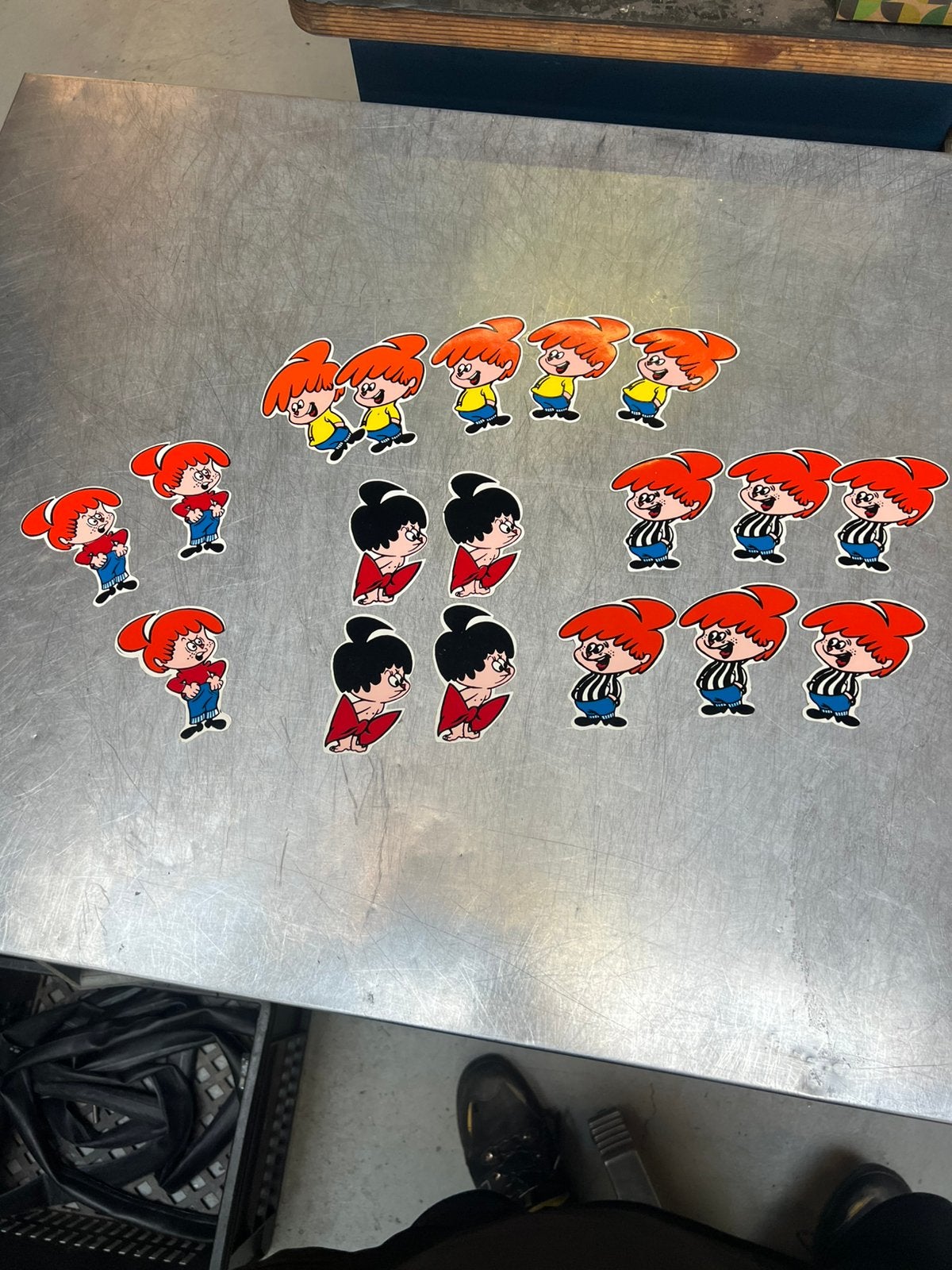 Toto & tata stickers, Ophalen of Verzenden, Zo goed als nieuw