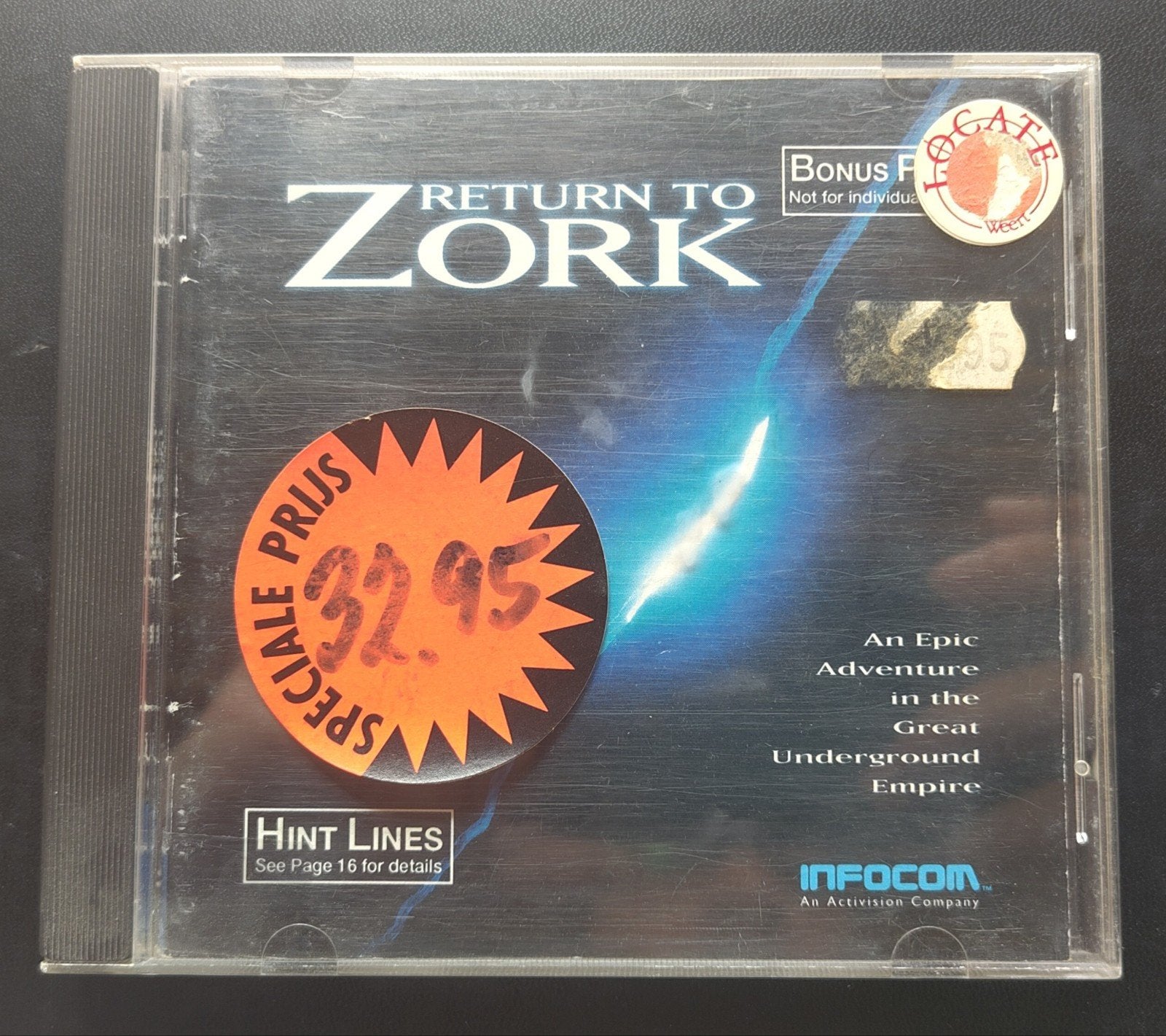 Return to Zork - CD-ROM (1993) - Retro Vintage Game, Avontuur en Actie, Gebruikt, 1 speler, Ophalen of Verzenden