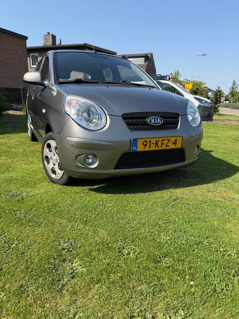 Kia Picanto 1.0 2009 Grijs, Auto's, Kia, 4 cilinders, 400 kg, Origineel Nederlands, Handgeschakeld