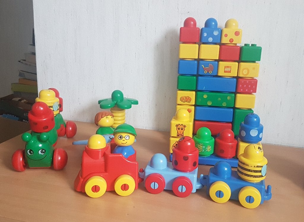 duplo lego  primo sets per set 35 euro samen 60 euro, Ophalen of Verzenden, Zo goed als nieuw, Lego Primo