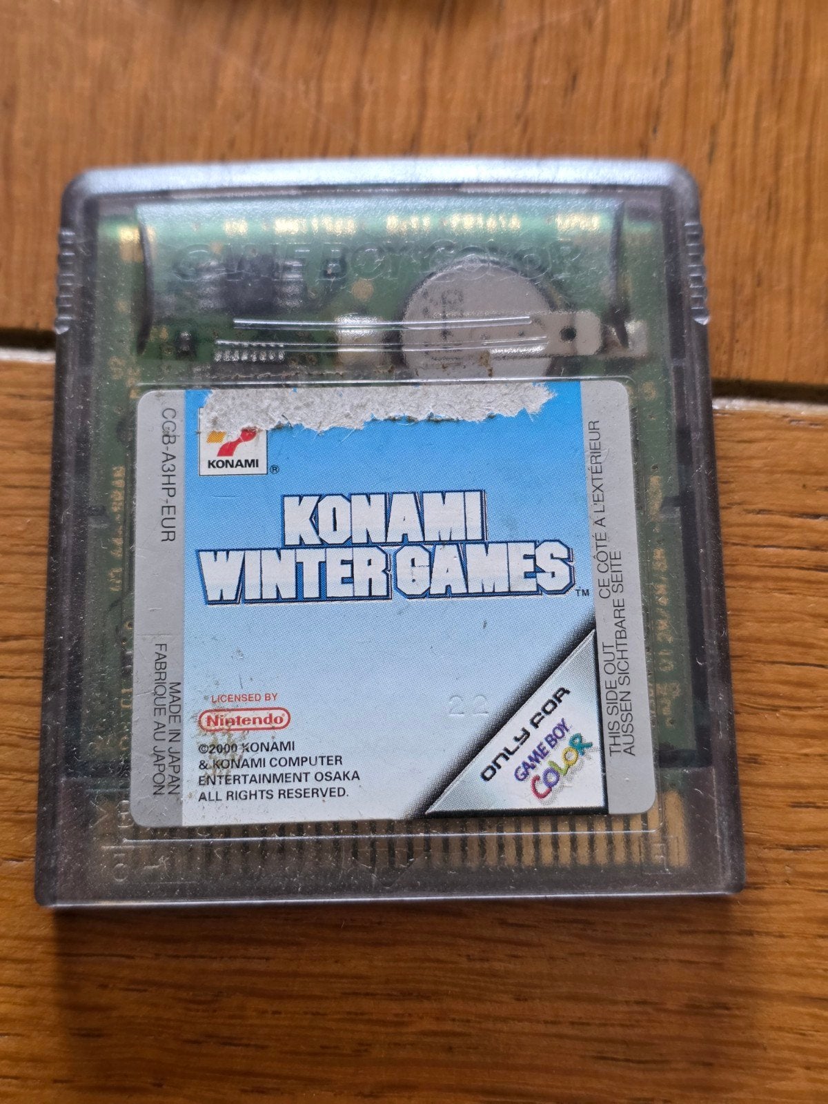 Konami Winter Games - Game Boy Color (GBC), Spelcomputers en Games, Games | Nintendo Game Boy, Gebruikt, Sport, 1 speler, Vanaf 3 jaar