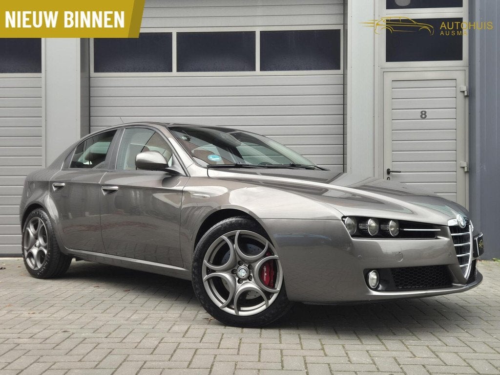 Alfa Romeo 159 3.2 JTS Q4 Q-tronic 260/Automaat/Cruise/Leder, Automaat, 3195 cc, Gebruikt, Zwart