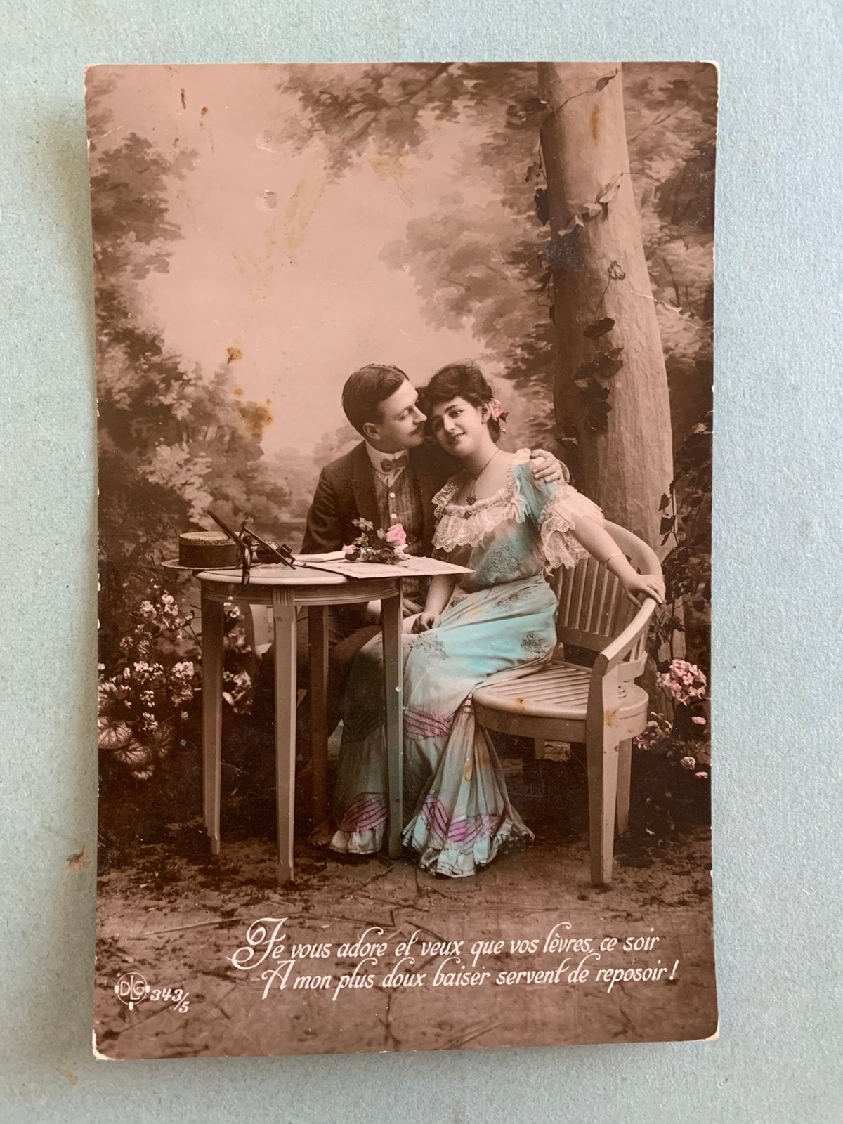 1910 Romantiek, Ophalen of Verzenden, Voor 1920, Gelopen, Overige thema's