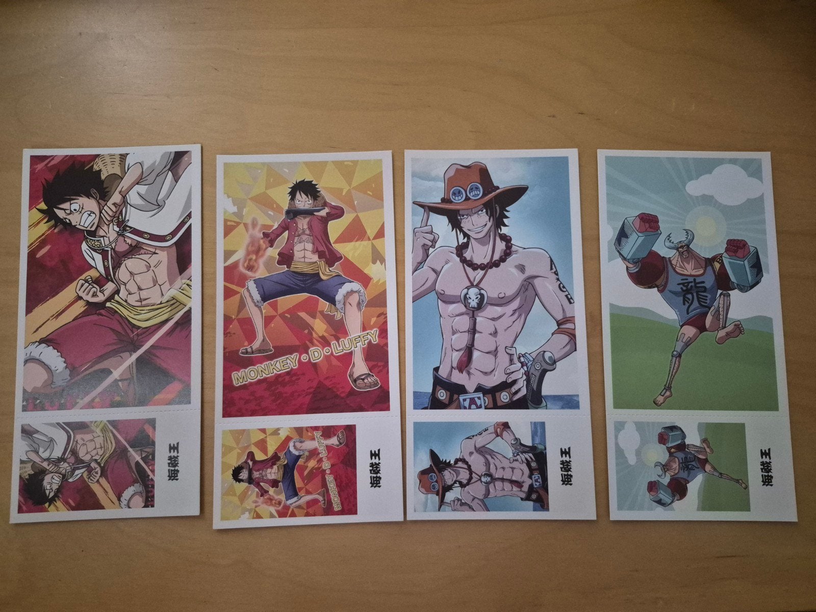 One piece post cards, Ophalen of Verzenden