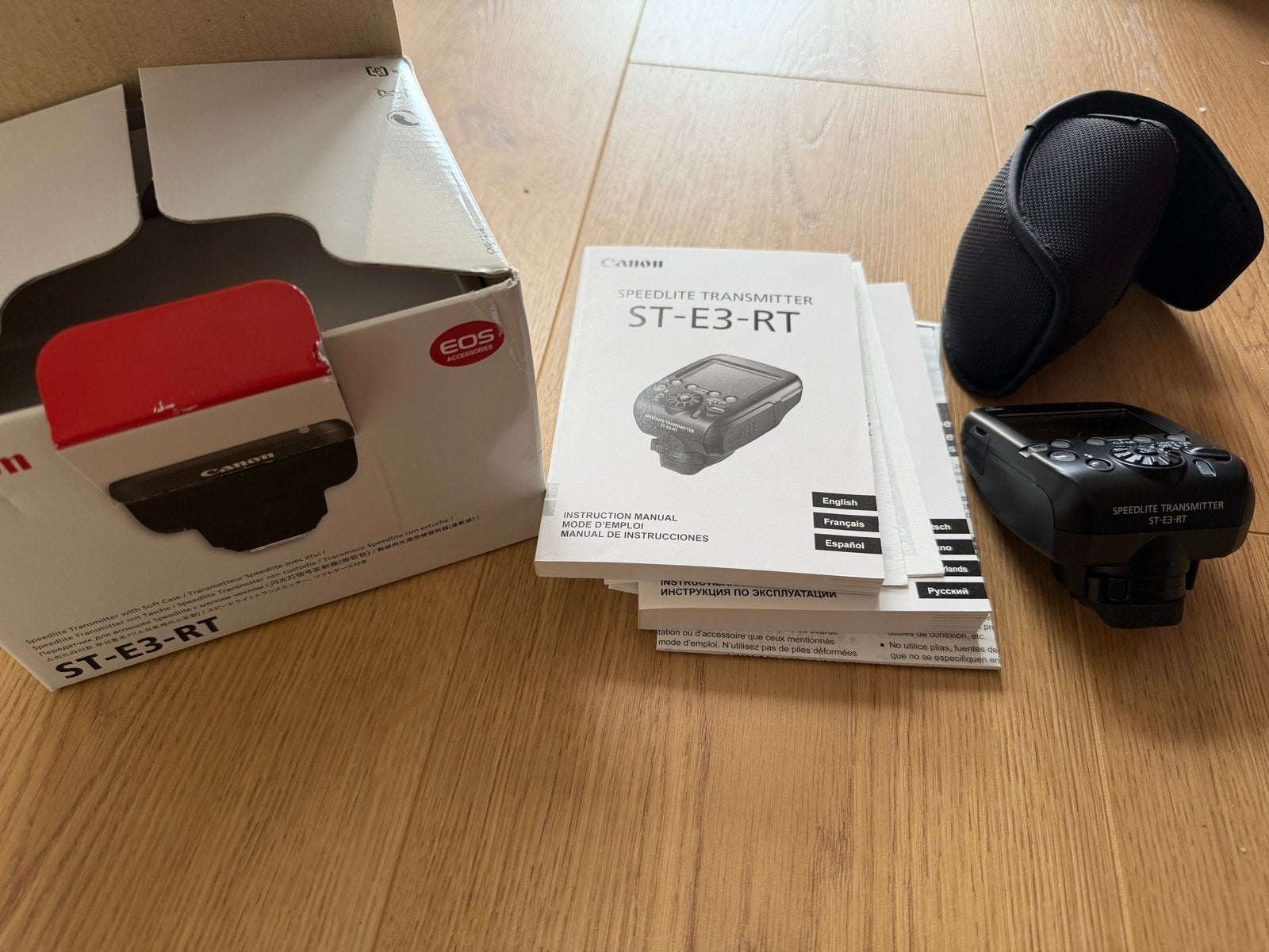 Canon Speedlite Transmitter ST-E3-RT, Ophalen of Verzenden, Zo goed als nieuw, Canon