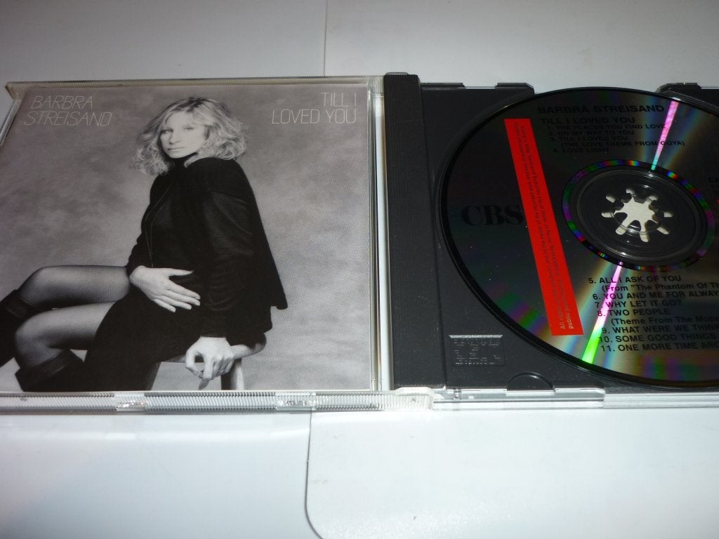 Barbra Streisand - Till I Loved You CD (Pop, 1988), Inclusief boekje, Gebruikt, Pop, Ophalen of Verzenden