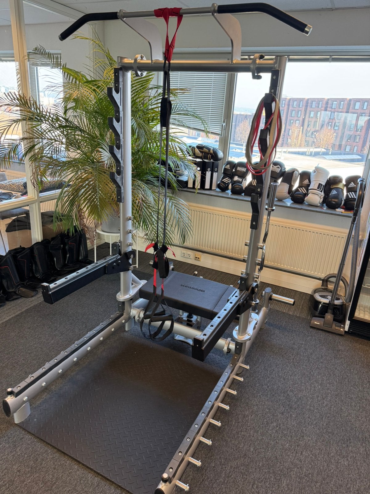 GLUTEBUILDER ULTIMATE RACK, Sport en Fitness, Ophalen, Zo goed als nieuw, Borst, Overige typen