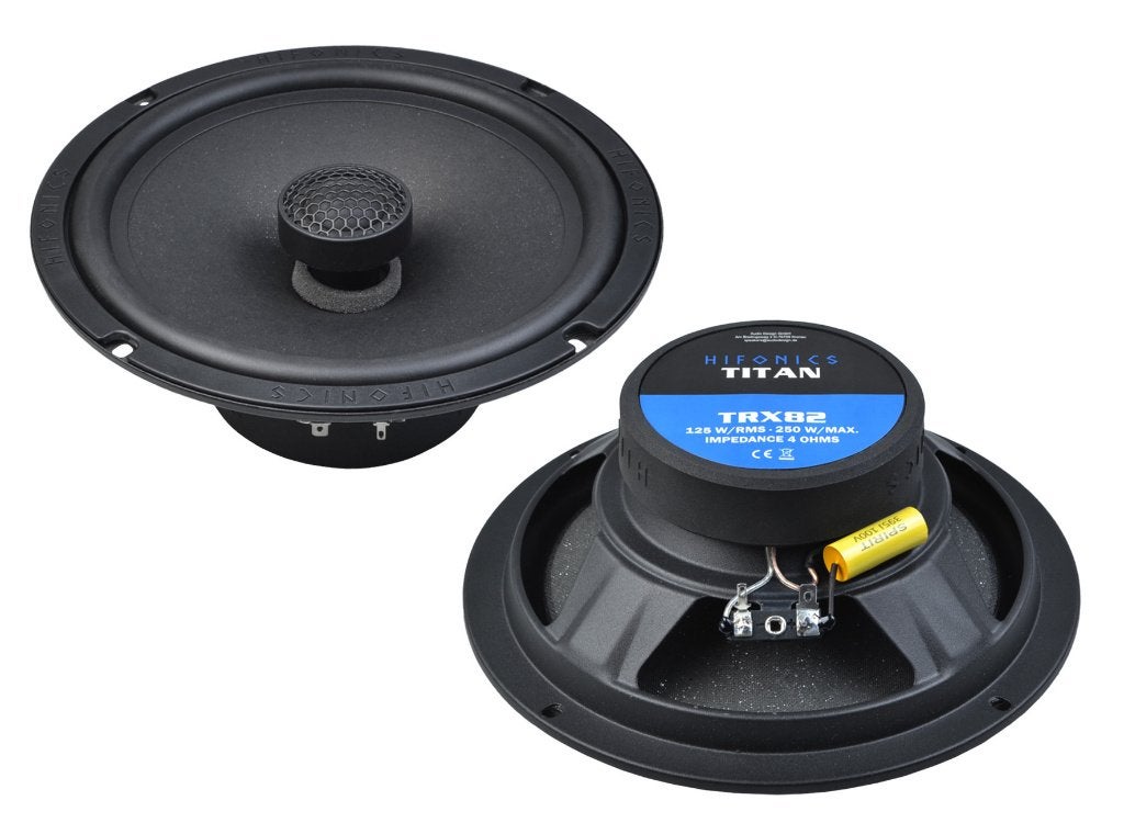 Hfionics TITAN TRX82 20 cm ( 8 inch) 2-Way Coaxial Speakers, Audio Design, Nieuw, Am Breilingsweg 3, 76709 Kronau, Duitsland, Ophalen of Verzenden