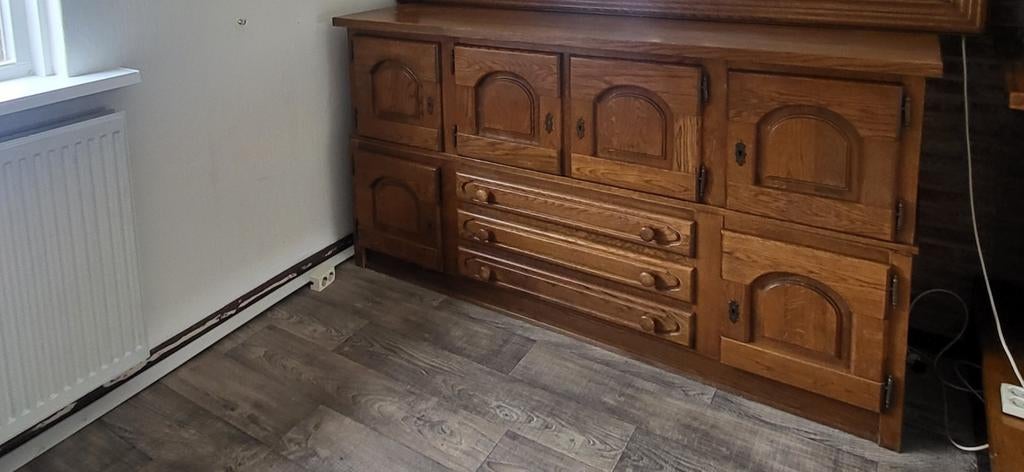 eiken kast, Ophalen of Verzenden, Gebruikt, 25 tot 50 cm, 50 tot 100 cm
