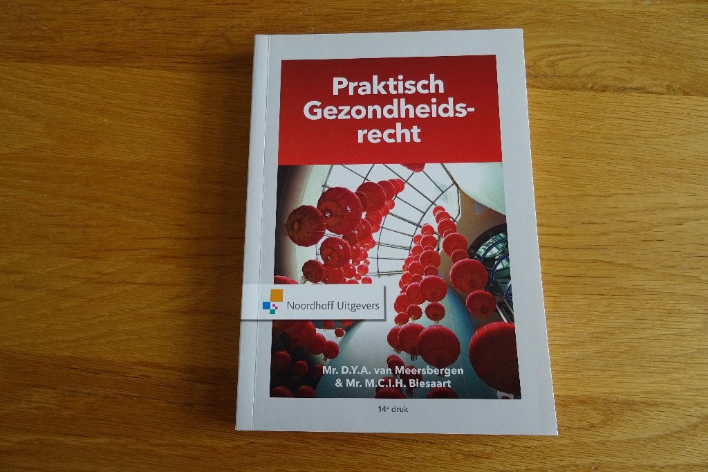 Praktisch Gezondheidsrecht, Boeken, Zo goed als nieuw, Meersbergen en Biesaart, Gamma, HBO