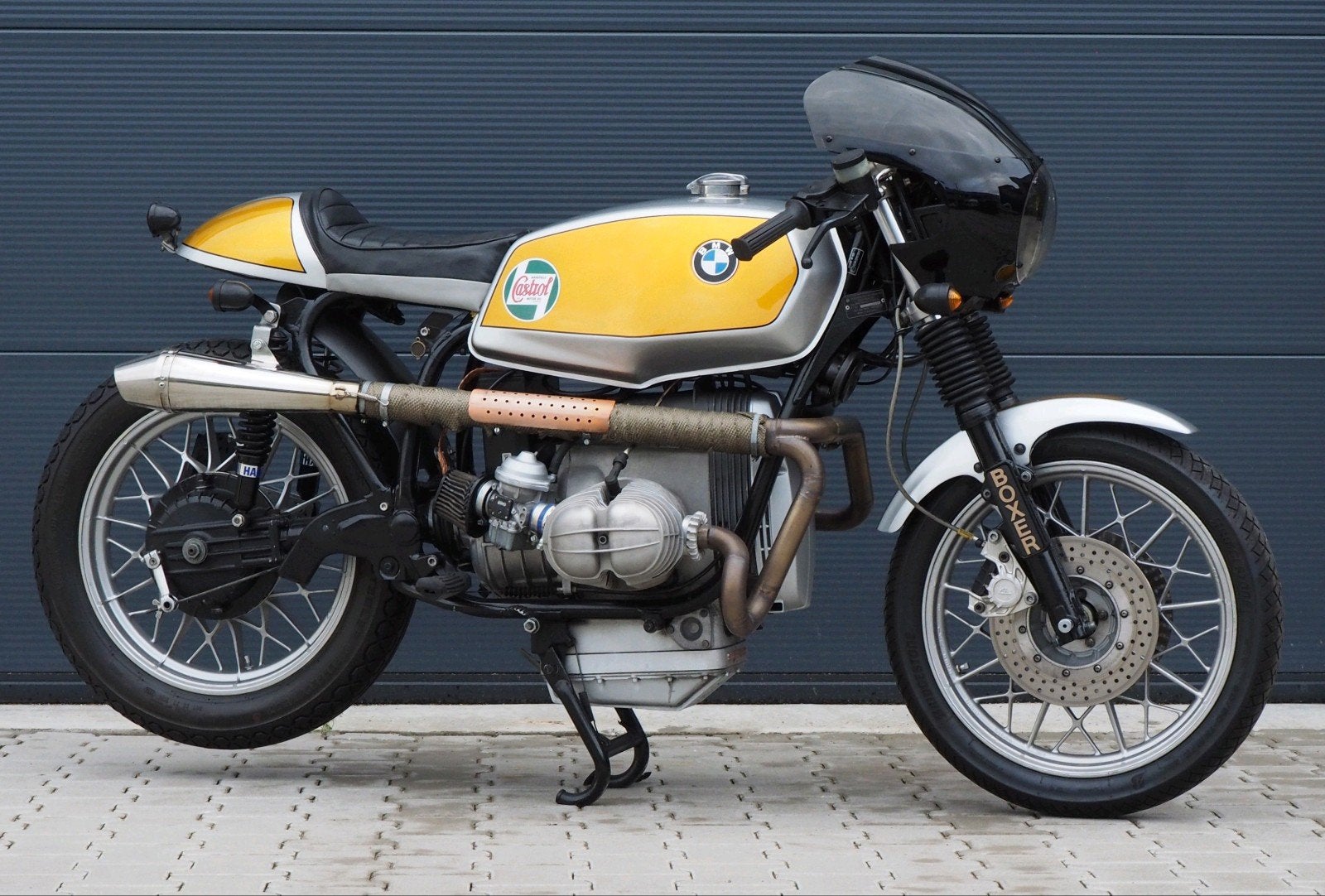 Bmw R65 LS - siebenrock 860cc - caferacer deluxe - 1984, Motoren, 2 cilinders, Bmw, Meer dan 35 kW, Overig
