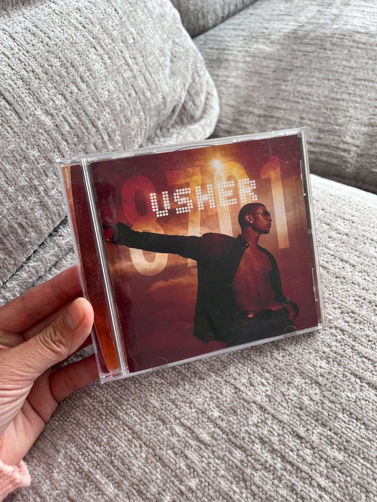 Cd Usher 8701 album, Ophalen of Verzenden, Zo goed als nieuw, Pop of Rock, Album